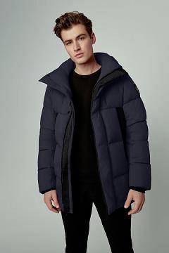 Chamarras Canada Goose Hombre Outlet - Osborne Abrigos Black Label Azul Marino EX4931275